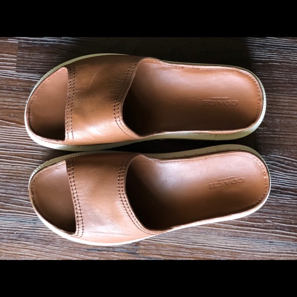 Coach leather slides - Picture 2 of 7